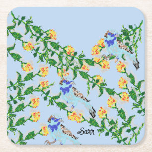 Paper Coasters : Singing Sparrows 