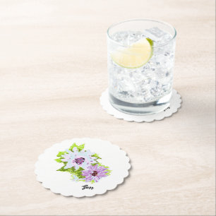 Paper Coasters : Wild Flower's