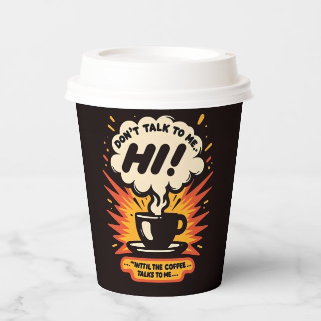 paper coffee cup (Front)
