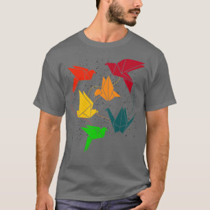 Paper Craft Space Origami T-Shirt