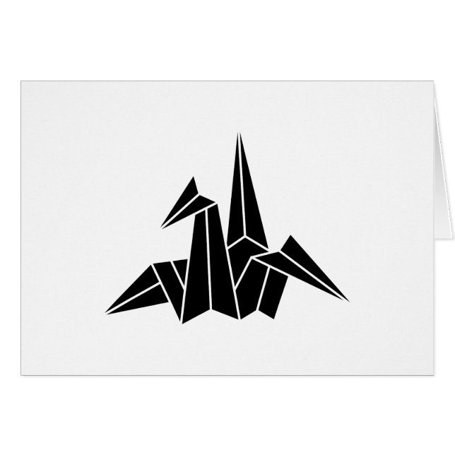 Paper Crane (Front Horizontal)