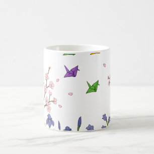 Paper Crane Garden Coffee Mug
