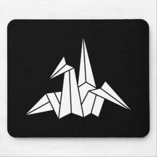 Paper Crane Mouse Mat