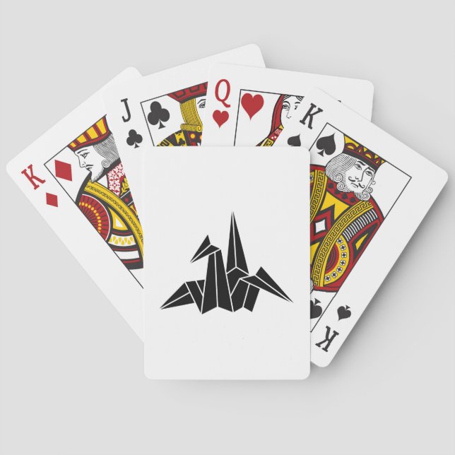 Paper Crane Playing Cards (Back)