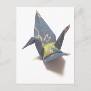 Paper Crane Postcard