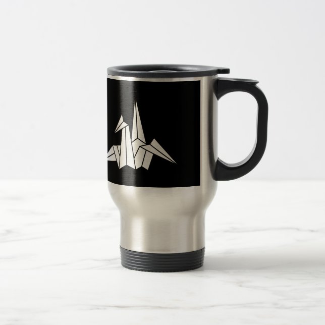 Paper Crane Travel Mug (Right)