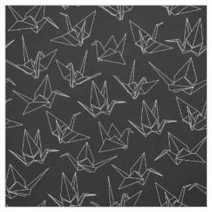 Paper Cranes Fabric