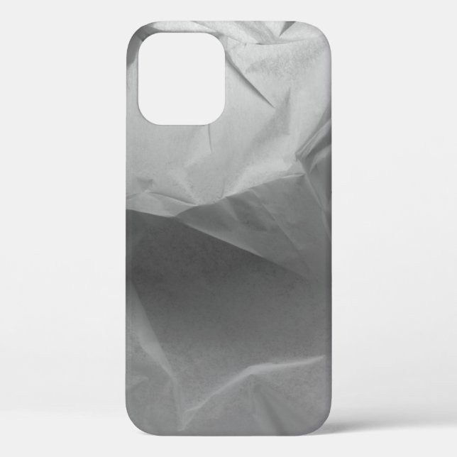 Paper crumpled texture shadows Case-Mate iPhone case (Back)