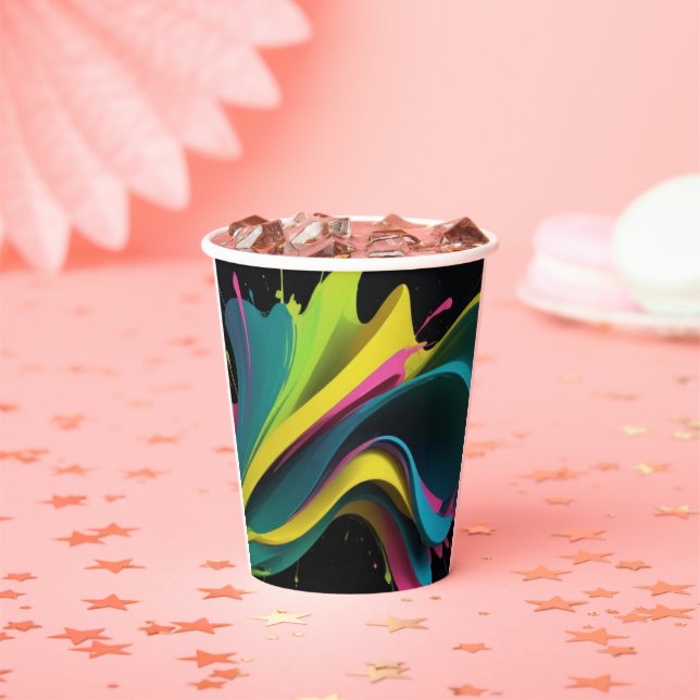 Paper cup color party (Insitu)