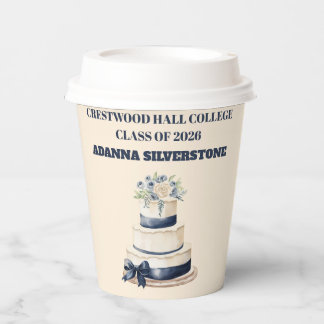 Paper cup-Editable Graduation Tableware Set Cups