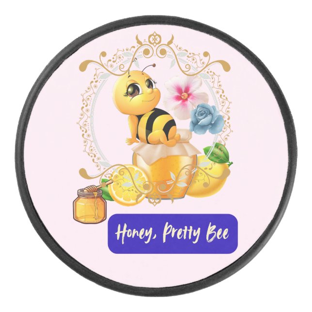 Paper cup hockey puck (Front)