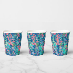 Paper cup in stylish graphic