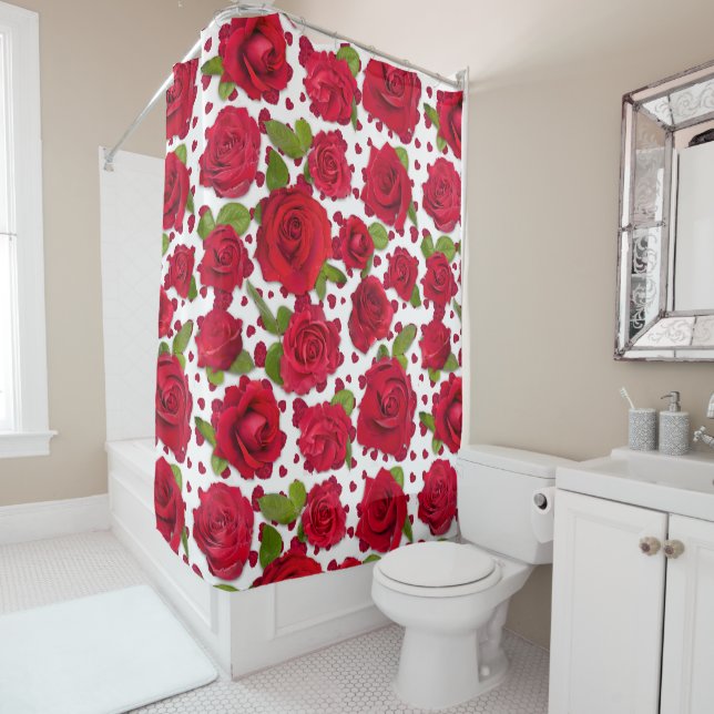Paper cup shower curtain (In Situ)