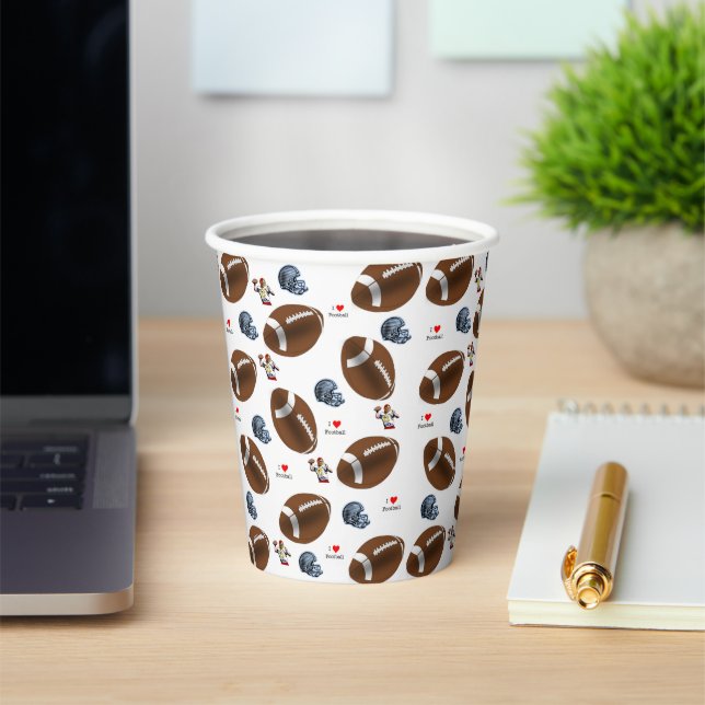 Paper Cup Sports Football (Insitu)