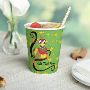 Paper Cups "Partridge in a Pear Tree" 8 oz.
