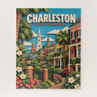 Paper Cut Charleston South Carolina Puzzle
