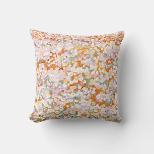 Paper Daises Australian wildflowersThrow Pillow