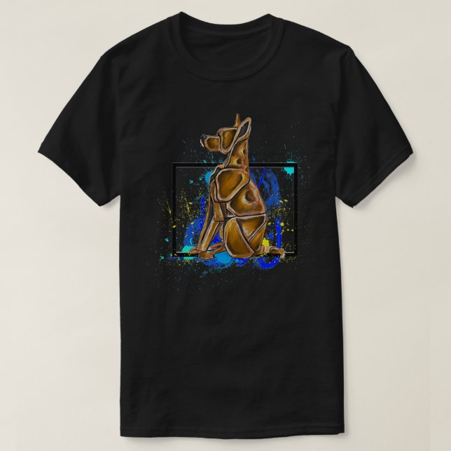 Paper Dog Wild World of Paper Series T-Shirt (Design Front)