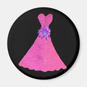 Paper Doll Bridesmaid Dresses Magnet