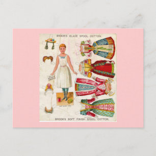 Paper Doll Postcards