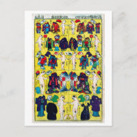 Paper doll's cat, Utagawa Yoshifuji, Ukiyo-e