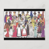 Paper Dolls on Parade Montage by Alina Kolluri