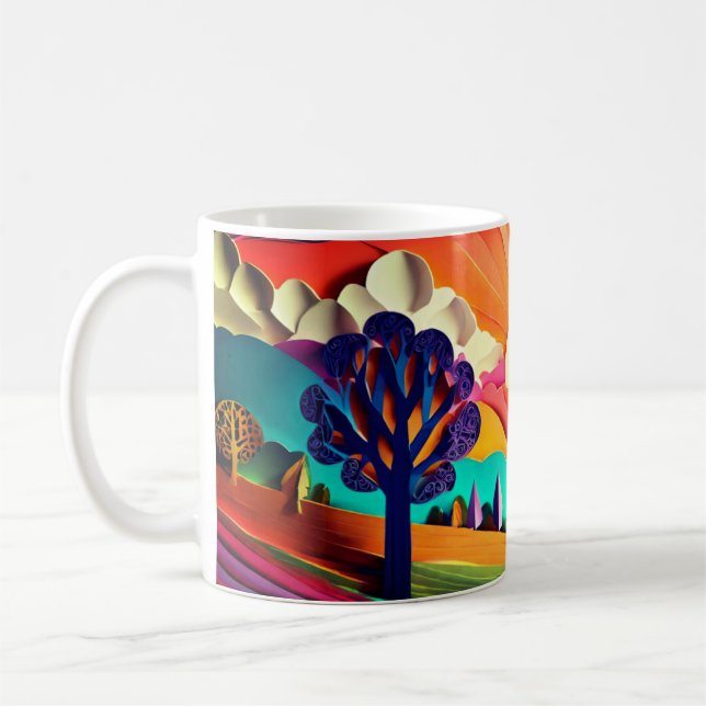Paper Dreams" Coffee Mug (Left)