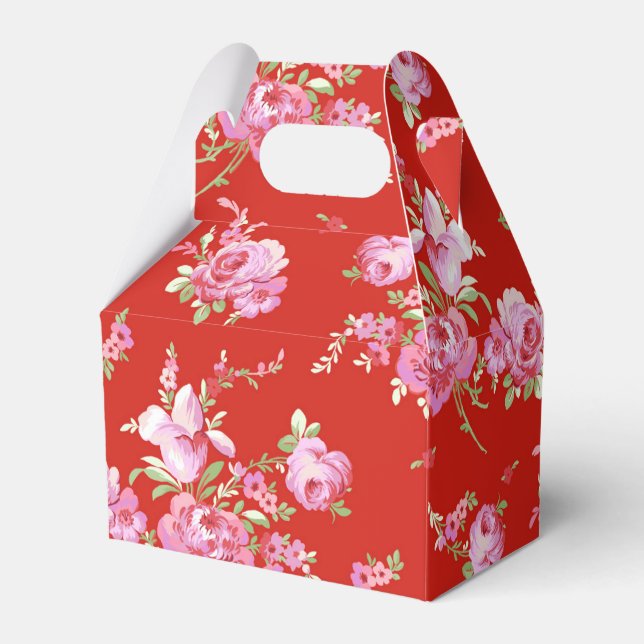 Paper Favour Box, Gable Favour Box (Front Side)