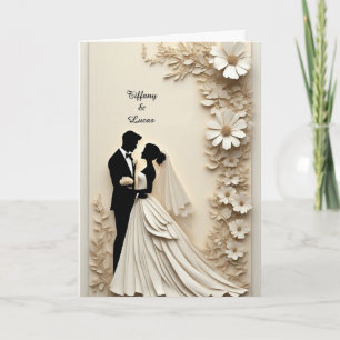 ✨ Paper Flower Invite For Wedding ✨