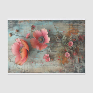 Paper Flowers Mixed Media