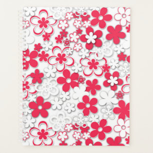 Paper flowers planner