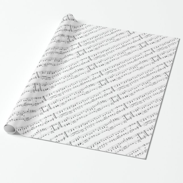 Paper gift. Patition (Unrolled)