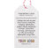 Paper Hang Tags with String & Custom Company Logo