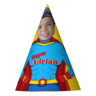 Paper Hat Superhero Birthday