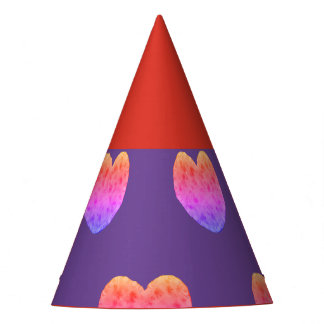 Paper Hearts Party Hats