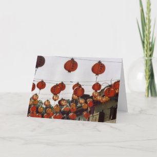 Paper Lanterns Holiday Card