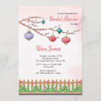Paper Lanterns Invitation