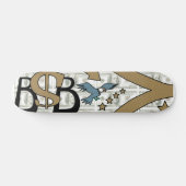 Paper Machine/Brown/Grey Skateboard (Horz)