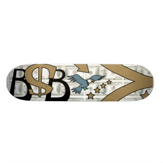 Paper Machine/Brown/Grey Skateboard
