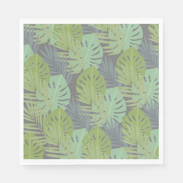 Paper Napkin 1st Birthday. (Front)