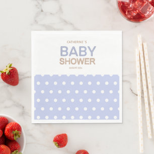 Paper Napkin Baby Shower.