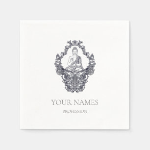 PAPER NAPKIN : BUDDHA