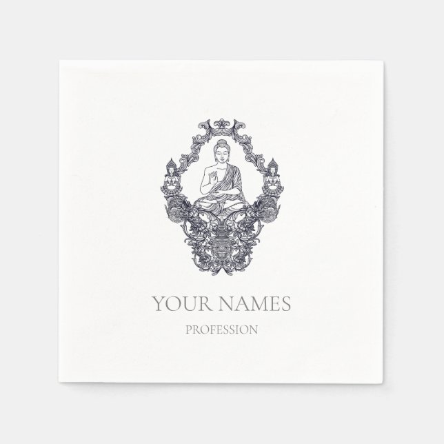 PAPER NAPKIN : BUDDHA (Front)