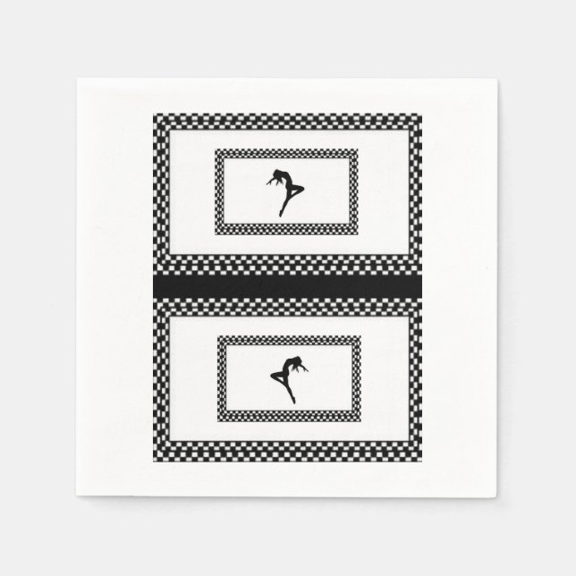 Paper Napkin Dancer (Front)