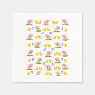Paper Napkin Ducks