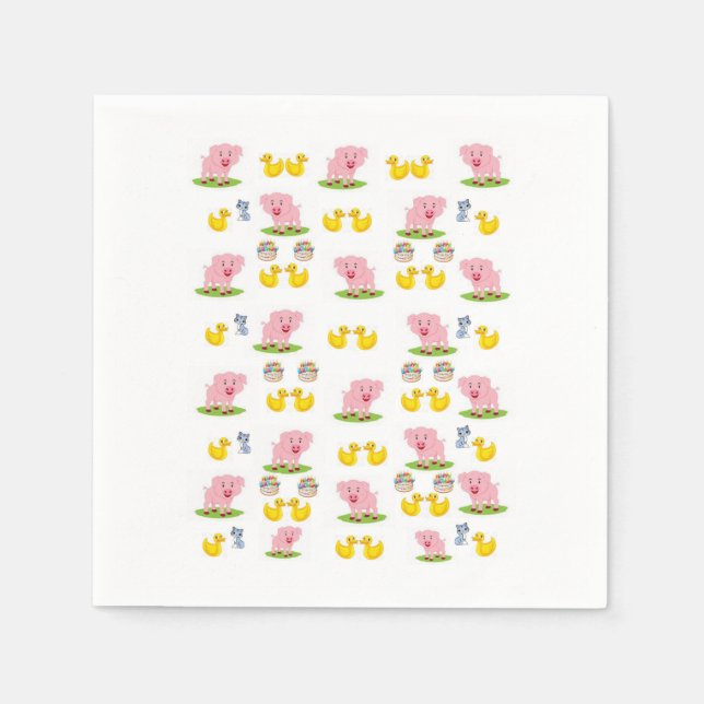 Paper Napkin Ducks (Front)