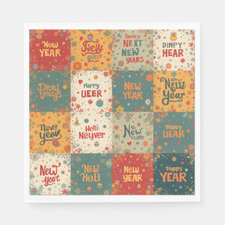 Paper Napkin for New Year party