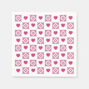 Paper Napkin for Valentine's Day