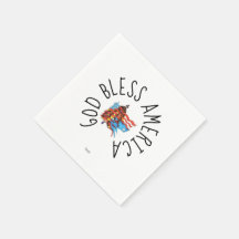 Paper Napkin : Independance Day