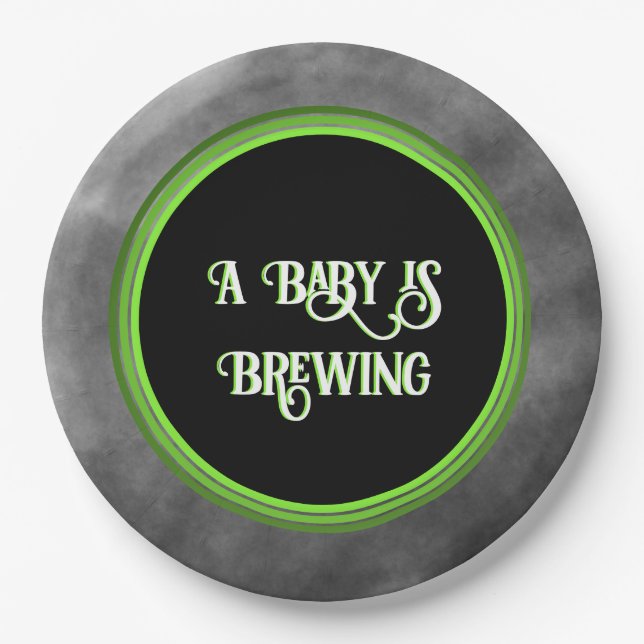 Paper Napkin Plate (Front)
